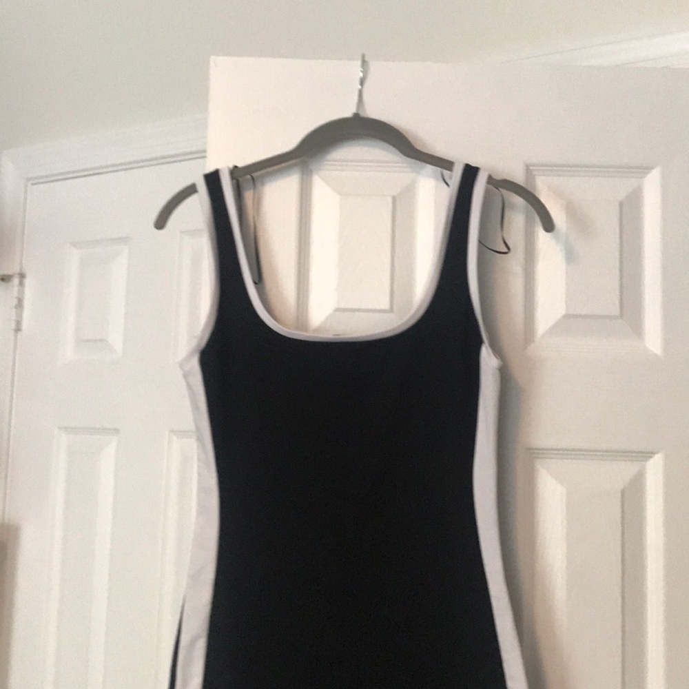 Zara Black and White Dress